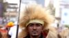 FILE - Ethiopian musician Hachalu Hundessa poses while dressed in a traditional costume during the 123rd anniversary celebration of the battle of Adwa, where Ethiopian forces defeated invading Italian forces, in Addis Ababa, March 2, 2019.