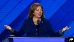 Rep. Linda Sanchez, D-Calif: "My parents weren't given their success - they earned it."