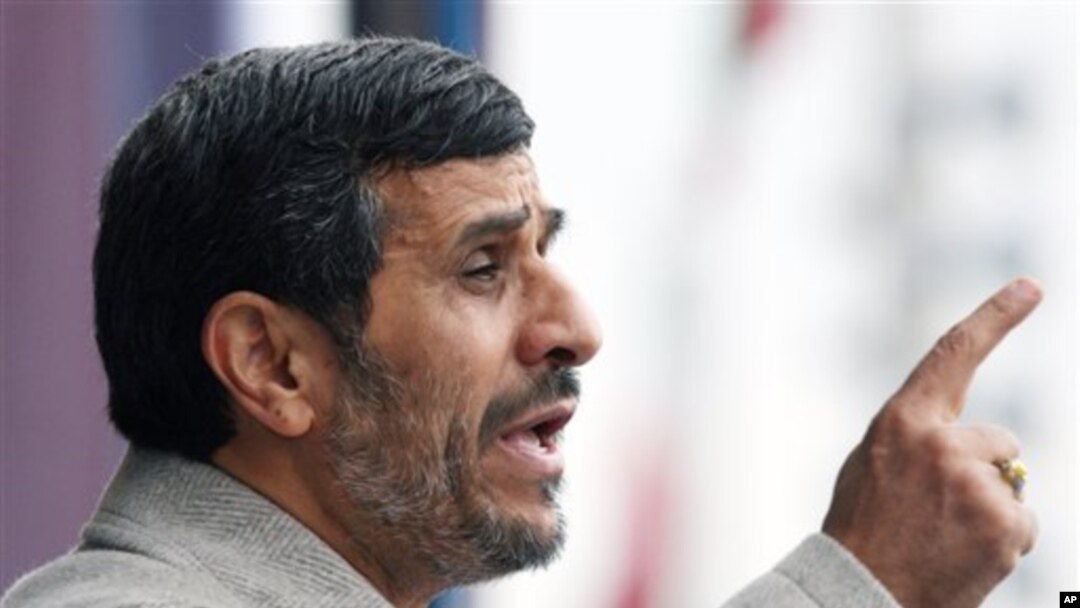 Iranian President Mahmoud Ahmadinejad (file photo)