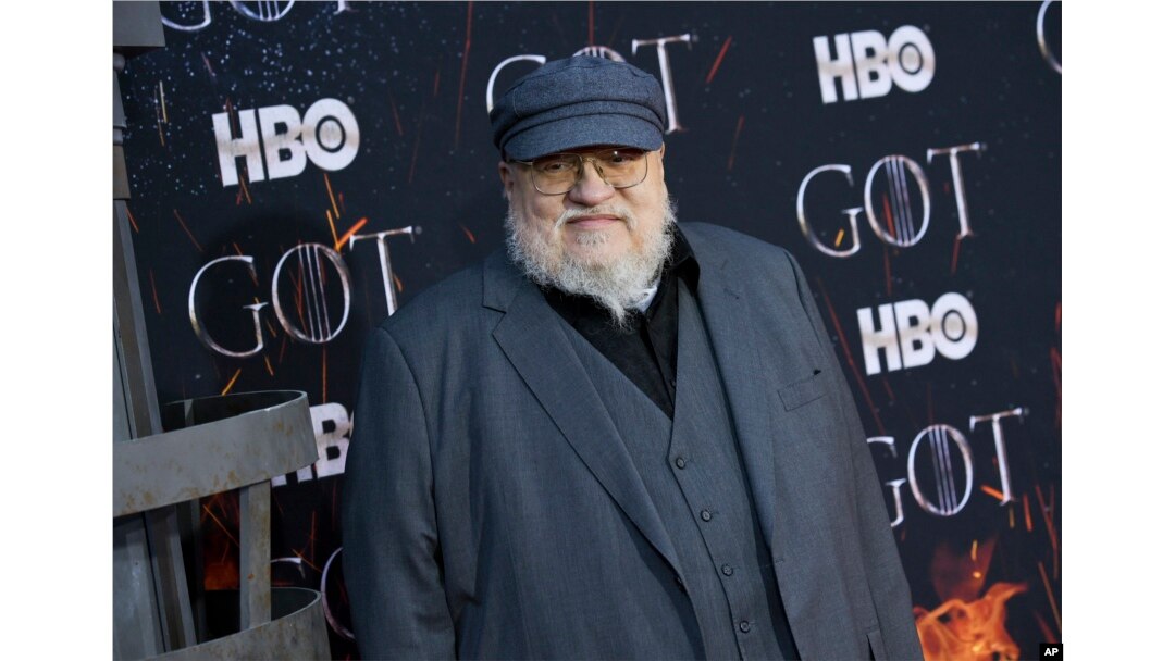Author and co-executive producer George R.R. Martin attends HBO's "Game of Thrones" final season premiere at Radio City Music Hall on April 3, 2019, in New York