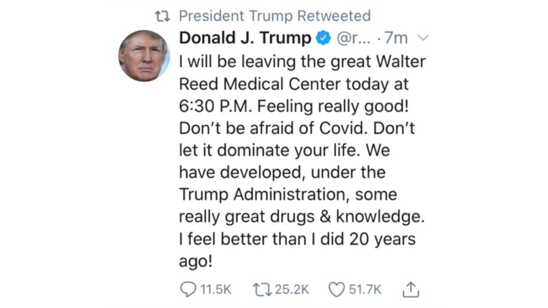 Trump COVID Twitter