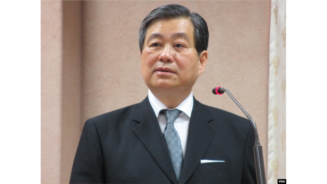 台灣外交部次長石定（ 美國之音張永泰拍攝）