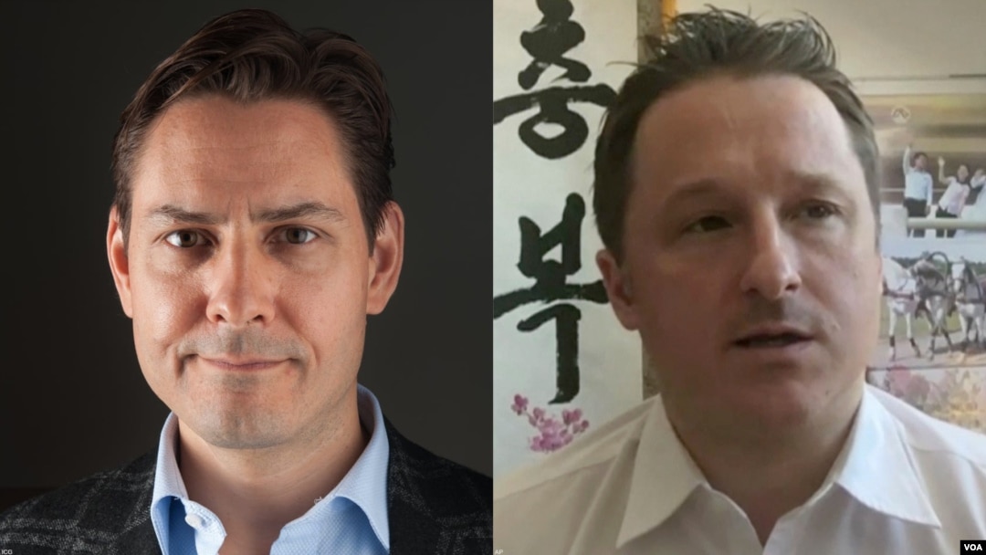 Michael Kovrig and Michael Spavor