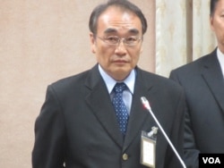 台灣國安局副局長王德麟(美國之音張永泰拍攝)