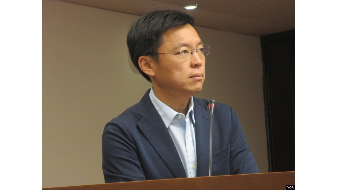 台灣在野黨民進黨立委趙天麟(美國之音張永泰拍攝)