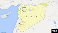 Fuaa, Kafraya, and Madaya, Syria