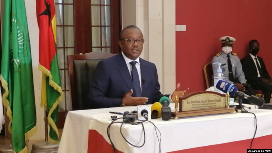 Úmaro Sissoco Embaló, Presidente da Guiné-Bissau, 30 de De zembro de 2020