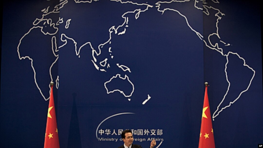 Chinese Foreign Ministry spokesman Hong Lei gestures during a news briefing at the Ministry of Foreign Affairs in Beijing, China. China, the world's most prolific executioner, put a Filipino man convicted of drug trafficking to death despite a clemency ap