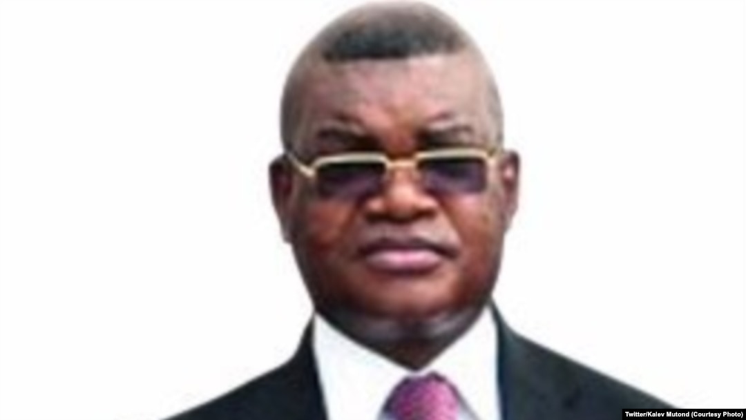 Kalev Mutond, mokambi ya kala ya ARN (Agence nationale ya rensiegnements) ya RDC, septembre 2019. (Twittwer/Kalev Mutond)