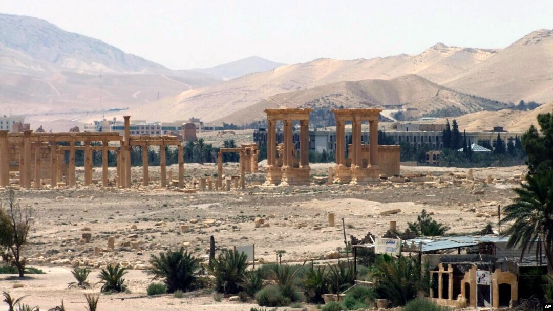 تصویری از شهر تاریخی پالمیرا، میراث امپراتوری روم باستان در سوریه