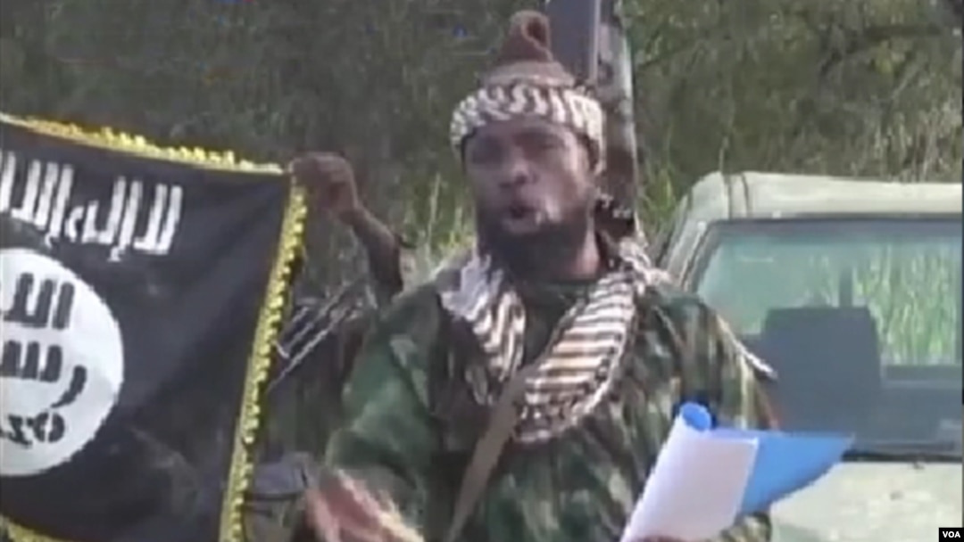 Shugaban ‘yan kungiyar Boko Haram Abubakar Shekau, Oktocba 2, 2014.