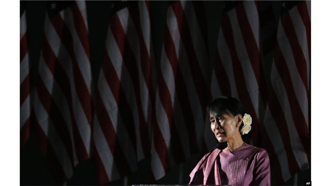 Burma's Aung San Suu Kyi on US Tour