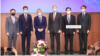 出席9月4日“重组供应链：促进理念相近伙伴间之韧性论坛”的各方代表。从左至右：台湾外贸协会董事长黄志芳、欧盟驻台代表高哲夫、捷克参议院议长维特齐、美国在台协会（AIT）处长郦英杰、外交部长吴钊燮、日本驻台代表泉裕泰。（照片来源：美国在台协会网站提供）
