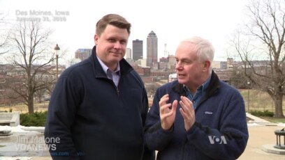 VOA Snapshot of the Iowa Race - Democrats