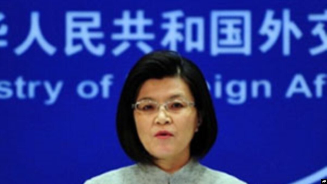 Jiang Yu porta-voz do ministério dos negócios estrangeiros da China