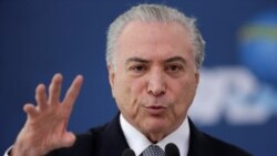 Brasil: PT quer renúncia imediata do presidente Temer