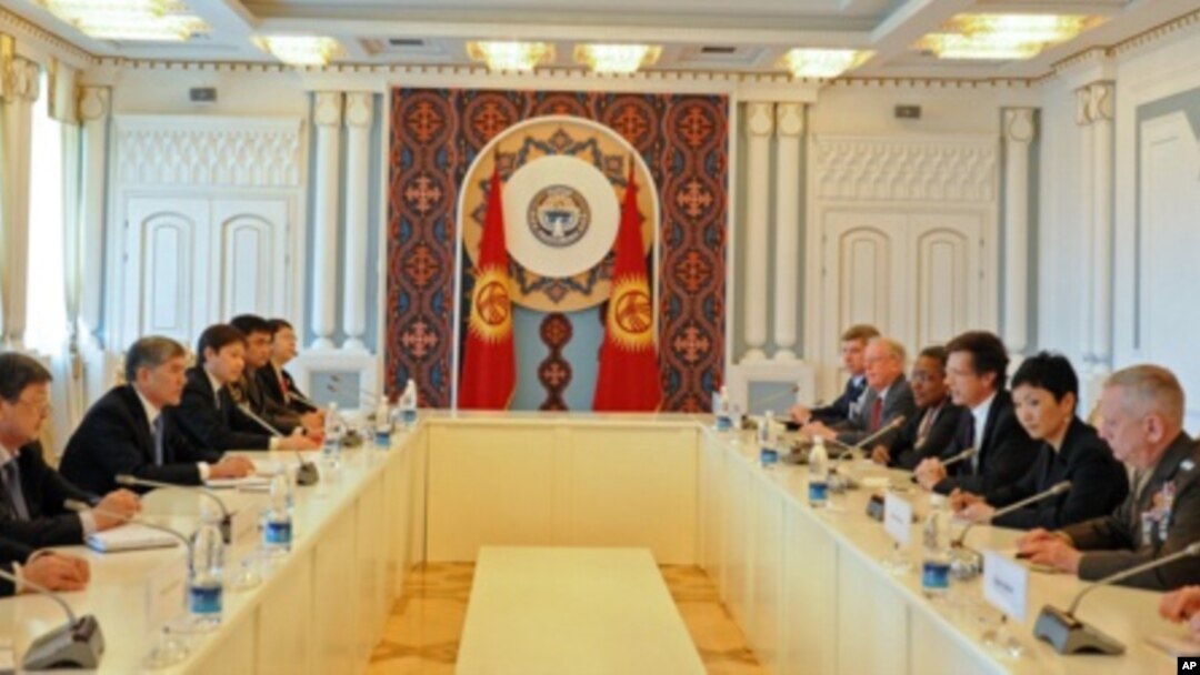 AQSh-Qirg'iziston muzokaralari, 2-aprel, 2012