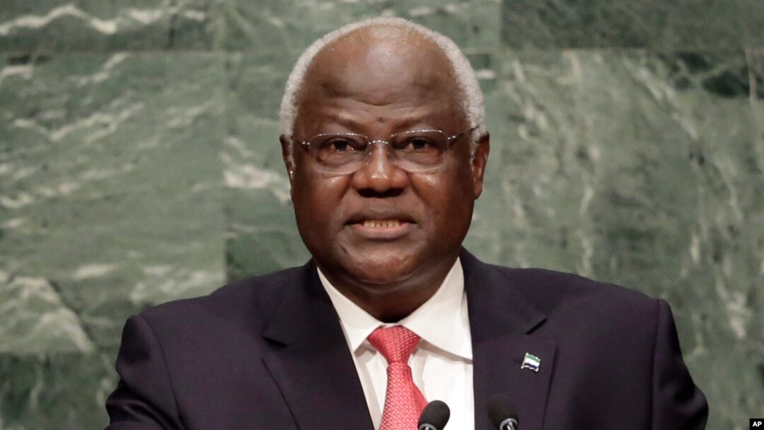 Shugaban Saliyo mai barin gado Bai Koroma