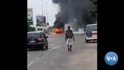Luanda: Um morto, um polícia ferido e vários bens públicos queimados - polícia esclarece o sucedido