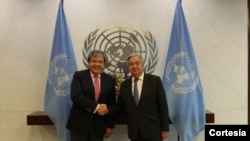 El ministro Carlos Holmes Trujillo también sostuvo productivas reuniones con el asesor de Seguridad Nacional de la Casa Blanca, John Bolton; el director para el Hemisferio Occidental, Mauricio Claver; el director de la Oficina de Lucha contra las Drogas, James Carroll.