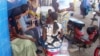 Mulheres no mercado de Bandim, Bissau, 13 abril 2014 Guiné-Bissau