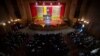 El líder opositor Juan Guaidó en una presentación conmemorativa en Caracas, Venezuela, en marzo de 2020.
