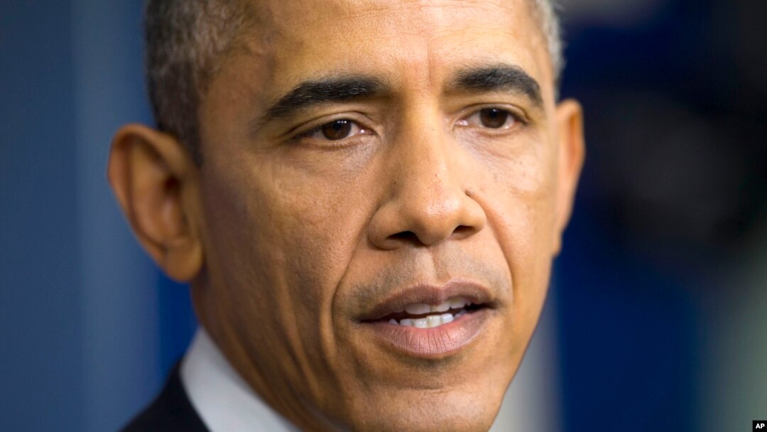 President Barack Obama speaks during a news conference at the White House in Washington, Dec. 19, 2014.