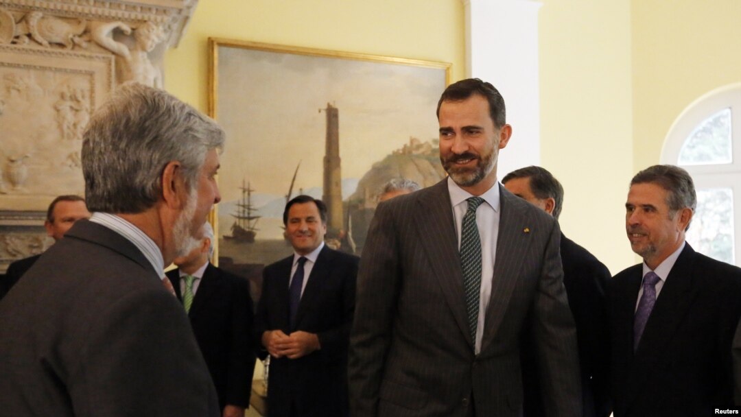 El Príncipe Felipe ya está en México para la sucesión presidencial. Hace parte de más de 100 delegaciones invitadas.
