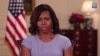 Michelle Obama toma la palabra