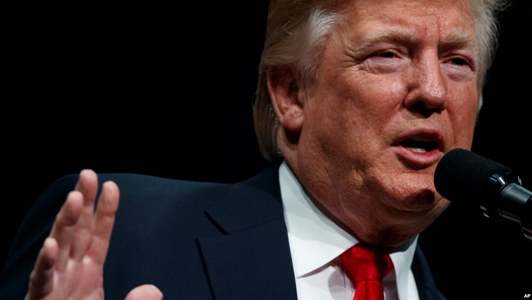 President Donald Trump speaks during the FBI National Academy graduation ceremony, Dec. 15, 2017, in Quantico, Va.