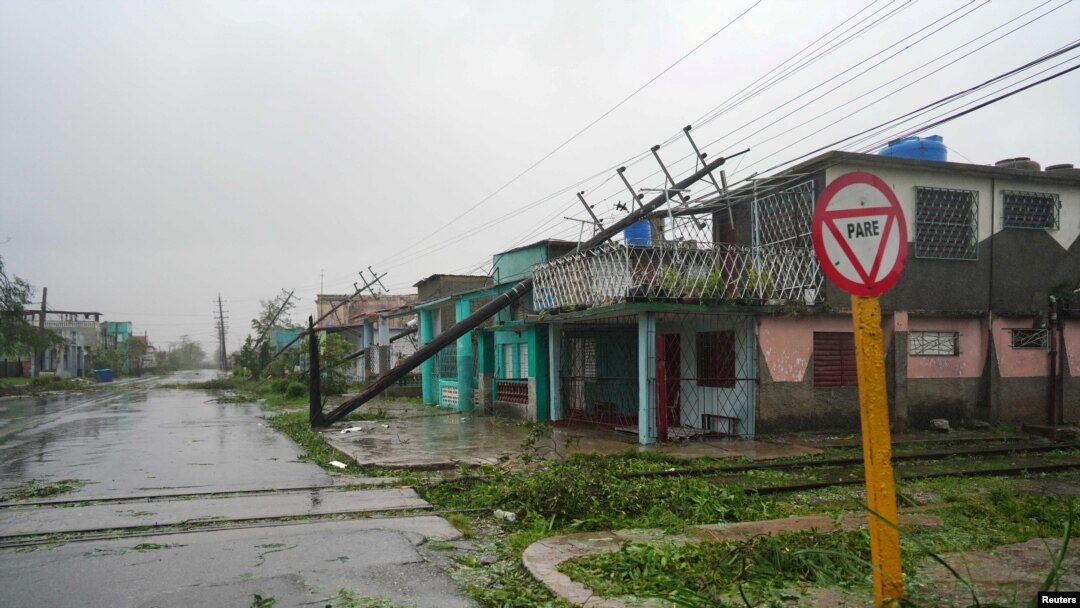 Kimbunga Ian kilivyosababisha hasara katika jimbo la Pinar del Rio, Cuba