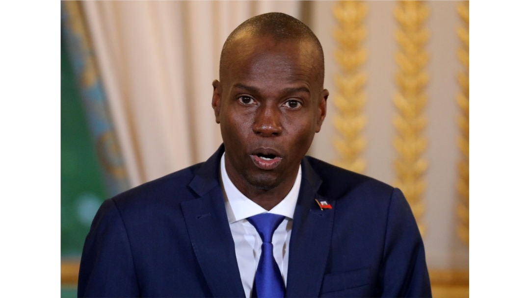 FILE - Haitian President Jovenel Moise