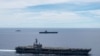 美國海軍里根號航母打擊群再返南中國海進行聯合演習