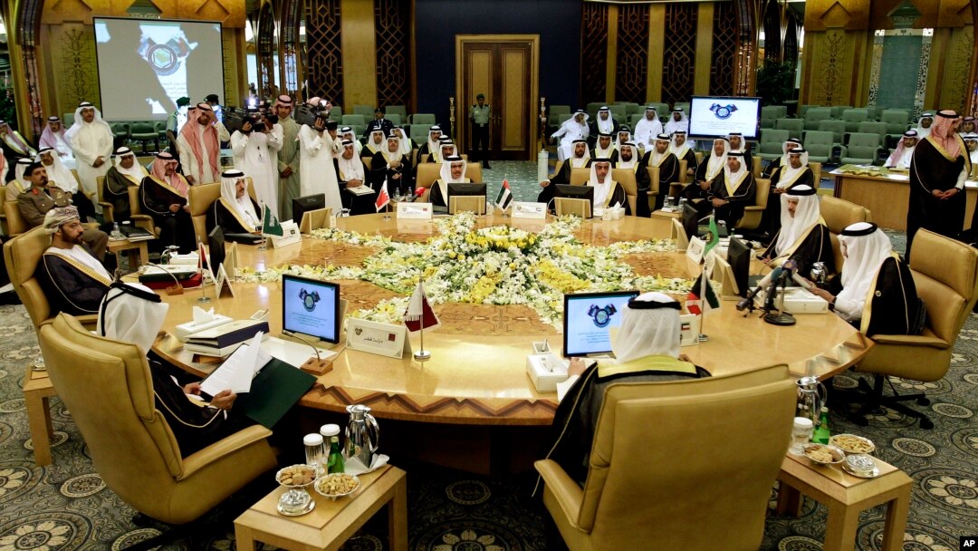 Fors ko'rfazi hamkorlik kengashi yig'inidan, Riyod, Saudiya Arabistoni, 2-may, 2012-yil