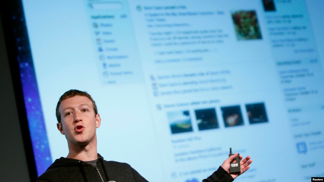 Facebook CEO Mark Zuckerberg during a media event at Facebook headquarters in Menlo Park, California, March 7, 2013. 